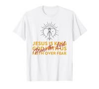 Dio con Noi (Gesù e Dichiarazione di Fede) (Grafico di Preghiera) Maglietta