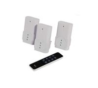 DiO Connected Home DiO First - 3 prese e telecomando a 3 canali IT 2300W