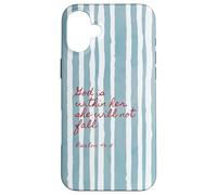Dio cristiano minimalista è dentro la sua arte versi biblica Custodia per iPhone 16 Plus
