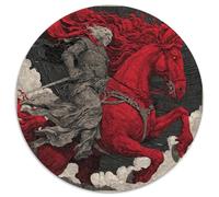 Dio del Sangue e dell'Ira Puzzle 1000Pcs Decorazione Per La Casa. Rilassamento E Intelligence Per Adulti E Bambini Da 14 Anni 1000pcs (67.5x67.5cm)