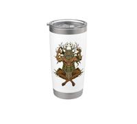 Dio della mitologia celtica - Cernunnos Bicchiere termico in acciaio inox doppia parete