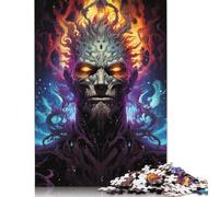 Dio dell'Universo Puzzle Rompicapo Puzzle di cartone premium per bambini e adulti dai 12 anni in su Regali di Natale 1000 pezzi (75x50 cm)