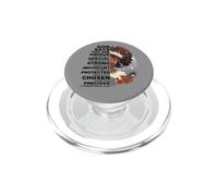 Dio dice che sei Winter Melanin Queen Black Girl Magic Snow PopSockets PopGrip per MagSafe