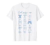 Dio Dice Che Sono Arco Arte di affermazione con versi biblici cristiani Maglietta