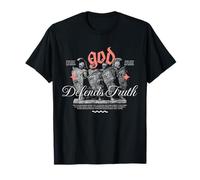 Dio difende la verità - Y2K Streetwear Maglietta