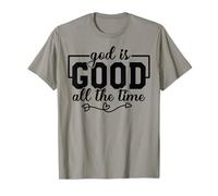 Dio è Buono Tutto Il Cristo Cristiano Dio Croce Uomini & Donne Maglietta