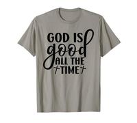Dio è Buono Tutto Il Cristo Cristiano Dio Croce Uomini & Donne Maglietta