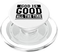 Dio è buono tutto il Cristo Cristiano Dio croce uomini & donne PopSockets PopGrip per MagSafe