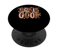 Dio è buono tutto il tempo Autunno floreale PopSockets PopGrip Adesivo