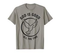 Dio è Buono Tutto Il Tempo Religioso Cristiano Regalo Uomo Donna Maglietta