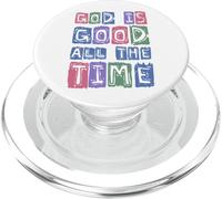Dio è buono tutto il tempo Retro Fede Christian Citazione PopSockets PopGrip per MagSafe