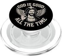 Dio è buono tutto il tempo - Vintage Gesù Cristiano Fede PopSockets PopGrip per MagSafe
