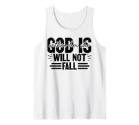 Dio è Dentro di lei lei Non fallirà Cristiano Dio Le Donne Amano Canotta