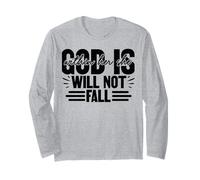 Dio è Dentro di lei lei Non fallirà Cristiano Dio Le Donne Amano Maglia a Manica