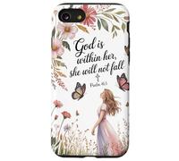 Dio è dentro di lei, non cadrà donne in versi della Bibbia Custodia per iPhone SE (2020) / 7/8