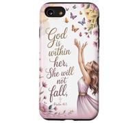 Dio è dentro di lei, non cadrà donne in versi della Bibbia Custodia per iPhone SE (2020) / 7/8