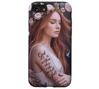 Dio è dentro di lei, non cadrà donne in versi della Bibbia Custodia per iPhone SE (2020) / 7/8