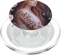 Dio è dentro di lei, non cadrà donne in versi della Bibbia PopSockets PopGrip per MagSafe
