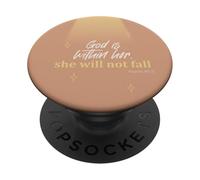 Dio è dentro di lei, non cadrà Salmo 46 5 PopSockets PopGrip Adesivo