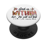Dio è dentro il suo cristiano Uomini Donne & Amore dei cristiani PopSockets PopGrip Adesivo