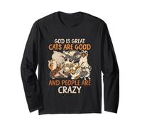 Dio è Fantastico, i Gatti Sono bravi e la Gente è Pazza a Dire Maglia a Manica