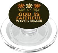 Dio è fedele fede cristiana Bibbia Versetto religioso PopSockets PopGrip per MagSafe