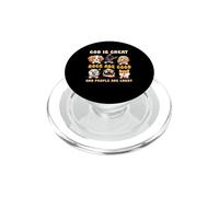 Dio è grande, i cani sono bravi e le persone sono pazze amanti dei cani PopSockets PopGrip per MagSafe