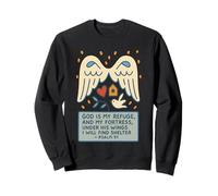 Dio è Il Mio rifugio e la mia Fortezza Salmo 91 Felpa