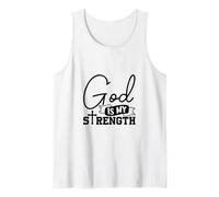 Dio è la mia Forza - Versetto della Bibbia - Salmo 28:7 Canotta