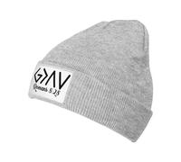 Dio È più Grande Romani 8:28 Cristianesimo Uomo Donna Caldo Berretto Leggero Cappello in Maglia Antivento Berretti Invernale per Sci Inverno Corsa