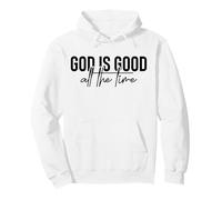 Dio è Un Buon Cristiano Uomini e Donne grati grati Felpa con Cappuccio