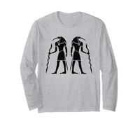 Dio Egiziano Thoth Ibis divinità Maglia a Manica