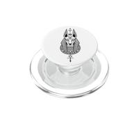 Dio Egizio Antico Egitto Anubis PopSockets PopGrip per MagSafe