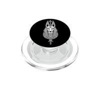 Dio Egizio Antico Egitto Anubis PopSockets PopGrip per MagSafe