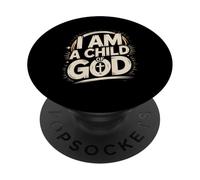 Dio Focused Faith Christian Design PopSockets PopGrip Adesivo