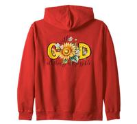Dio Girasole Ape A Nido d'Ape Arte Felpa con Cappuccio