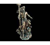 Dio greco del mare POSEYDON sulle onde con un tridente VERONESE WU77315A4