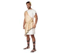 Dio Greco Toga Taglie Forti Costume Adulti