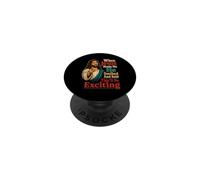 Dio ha detto che questo è uno speciale sarcasmo cristiano divertente PopSockets PopGrip Adesivo