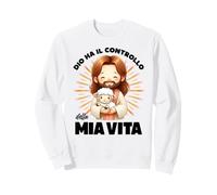 Dio Ha Il Controllo della Mia Vita Gesù Agnello Felpa