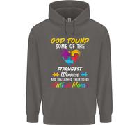 Dio Ha Trovato Mamme Autistiche ASD Felpa Uomo