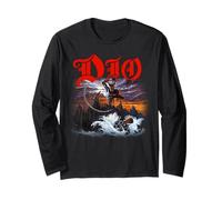 Dio Holy Diver Cover on Black Maglia a Manica