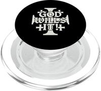 DIO LO VUOLE! - DEUS VULT - CROCE DI GERUSALEMME PopSockets PopGrip per MagSafe