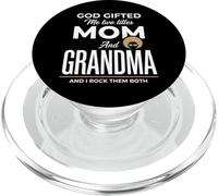 Dio mi ha regalato due titoli mamma e nonna e li rock PopSockets PopGrip per MagSafe