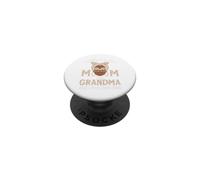 Dio mi ha regalato due titoli Mamma E Nonna Nero Madre Afro PopSockets PopGrip Adesivo