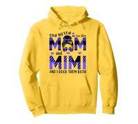 Dio mi ha regalato tittles mamma e mimi nonna Festa della mamma Felpa con Cappuccio