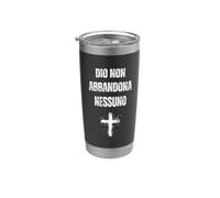 Dio Non Abbandona Nessuno - di Fede e Speranza Bicchiere termico in acciaio inox doppia parete