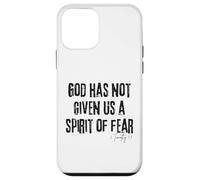 Dio non ci ha dato uno spirito di paura 2 Timoteo 1:7 Bibbia Custodia per iPhone 12 mini