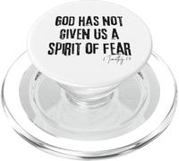 Dio non ci ha dato uno spirito di paura 2 Timoteo 1:7 Bibbia PopSockets PopGrip per MagSafe