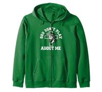 Dio Non Gioca su di Me Gesù Christian Faith Believer Felpa con Cappuccio